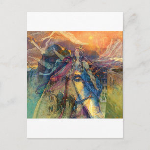 TIME GODDESS.jpg Briefkaart