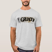 Time Grunts comic logo basic T-shirt (Voorkant)