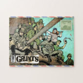 Time Grunts-postcard puzzel (Horizontaal)