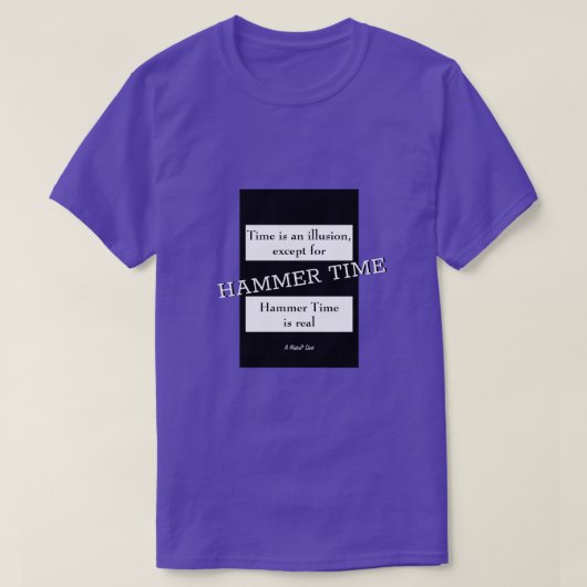 Time / Hammer Time - Een MisterP-Shirt T-shirt (Design voorkant)