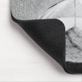 Time Hourglass handen Potlood Tekening Surreal art Muismat (Hoek)