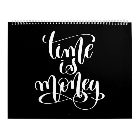 time is money kalender (Hoes)