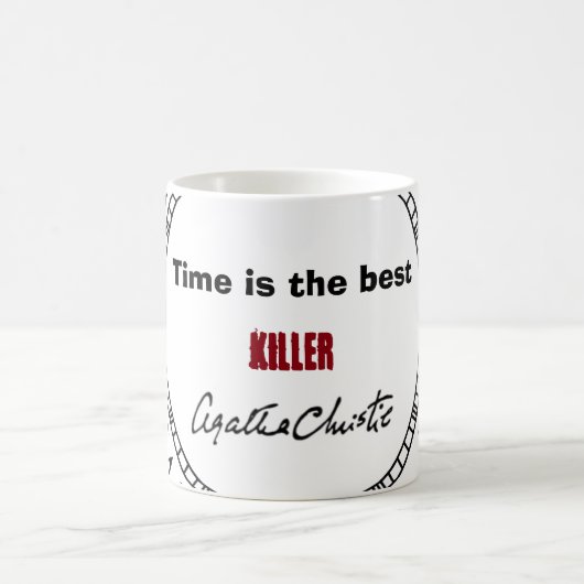 Time is the best killer Mug Koffiemok (Center)
