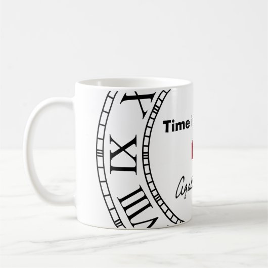 Time is the best killer Mug Koffiemok (Links)