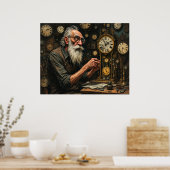 Time Keeper Poster (Keuken)