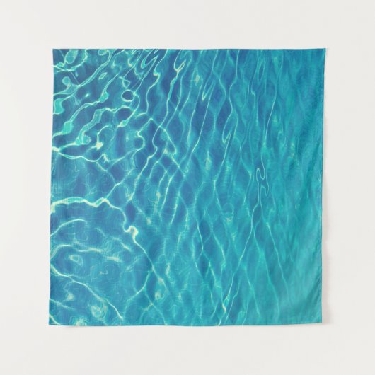 Time-lapse-foto van blauw waterlichaam wandkleed (Voorkant (horizontaal))