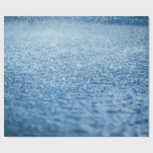 Time-lapse-foto van de regen cadeaupapier (Vlak)