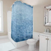 Time-lapse-foto van de regen douchegordijn (In situ)