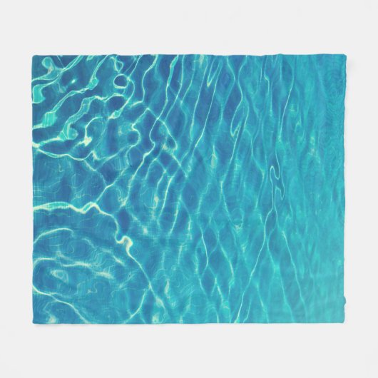 Time lapse photography of blue body of water fleece deken (Voorkant (Horizontaal))