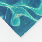 Time lapse photography of blue body of water fleece deken (Hoek)