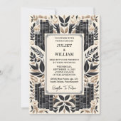 Time Library Oud Engels Boek Club Hoesje Bruiloft Kaart (Voorkant)