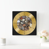 Time Machine Clock ~ Space/Time Continuum ~ Vierkante Klok (Huis)