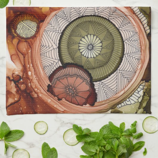 Time Machine Kitchen Towel Theedoek (Gevouwen)