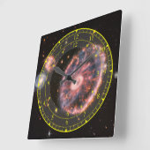 Time Machine Portal ~ Time/Space/ Continuum ~ Vierkante Klok (Hoek)