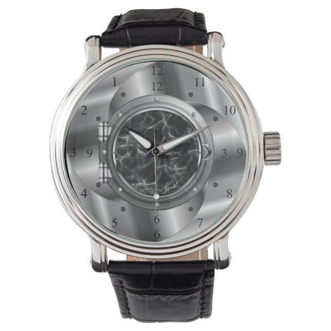 Time Machine Portal ~XZZ 01~Time/Space/Continuum ~ Horloge (Voorkant)