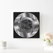 Time Machine Portal ~XZZ 01~Time/Space/Continuum ~ Vierkante Klok (Huis)