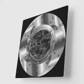 Time Machine Portal ~XZZ 01~Time/Space/Continuum ~ Vierkante Klok (Hoek)