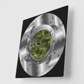 Time Machine Portal ~XZZ 02~Time/Space/Continuum ~ Vierkante Klok (Hoek)