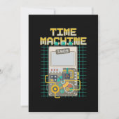 Time Machine Retro Time Traveling Cadeaus Kaart (Voorkant)