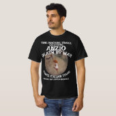 TIME MACHINE TRAVEL ANZIO DEATH WAR T-SHIRT (Voorkant volledig)