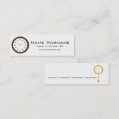 Time Mini Visitekaartje (Voorkant / Achterkant)