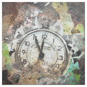 TIME Mixed Media Fabric Stof (Swatch)