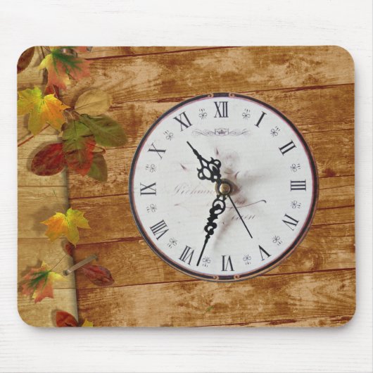 Time Mousepad Muismat (Voorkant)