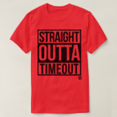 TIME-OUT BIJ UITVAL T-SHIRT (Design voorkant)