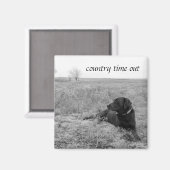 Time-out magneet voor het land (Voorkant / Achterkant)