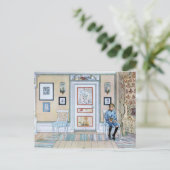 Time-out (Skamvran) Briefkaart (Staand voorkant)