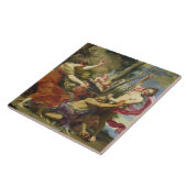 Time Overcome door Youth and Beauty Tegeltje (Zijkant)