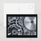 Time Piece Mechanics Briefkaart (Voorkant / Achterkant)