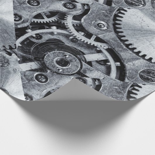 Time Piece Mechanics Cadeaupapier (Hoek)