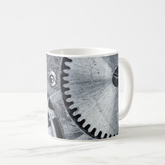 Time Piece Mechanics Coffee Mok (Voorkant rechts)