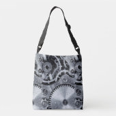 Time Piece Mechanics Crossbody Tas (Achterkant)