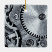 Time Piece Mechanics Keramisch Ornament (Achterkant)