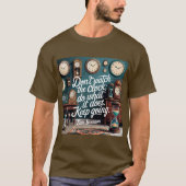 Time Productivity Quote T-shirt (Voorkant)