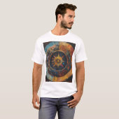 Time’s Tapestry: Het Astrolabe verhaal T-shirt (Voorkant volledig)