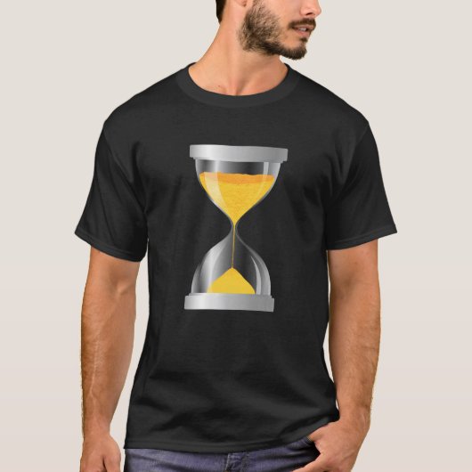 Time Sand Hourglass Uour Glass 6 T-shirt (Voorkant)