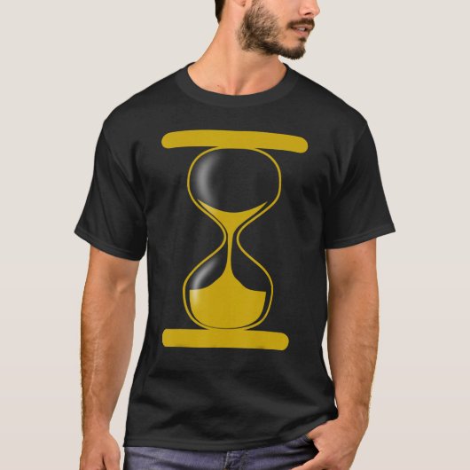 Time Sand Hourglass Uour Glass 8 T-shirt (Voorkant)