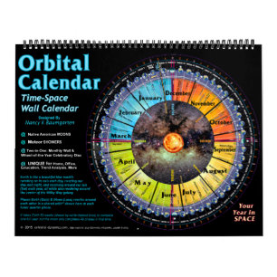 Time-Space Orbital Wall Agenda 2016 Kalender