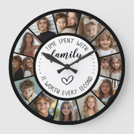 Time Spent With Family Quote 12 Photo Collage Grote Klok