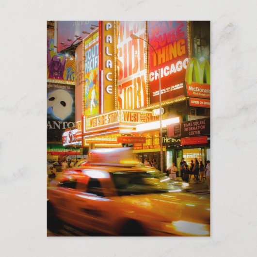 Time Square Briefkaart (Voorkant)