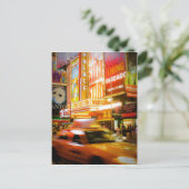 Time Square New York Briefkaart (Staand voorkant)