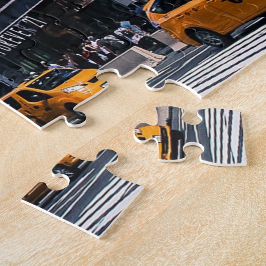 Time Square New York. Jigzaag Puzzle Legpuzzel (Zijkant)