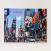 Time Square New York.kerstcadeautjes Legpuzzel (Horizontaal)