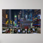 Time Square Night Poster (Voorkant)
