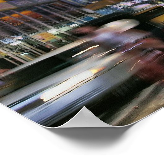Time Square Night Poster (Hoek)