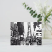 Time Square, NYC briefkaart (Staand voorkant)