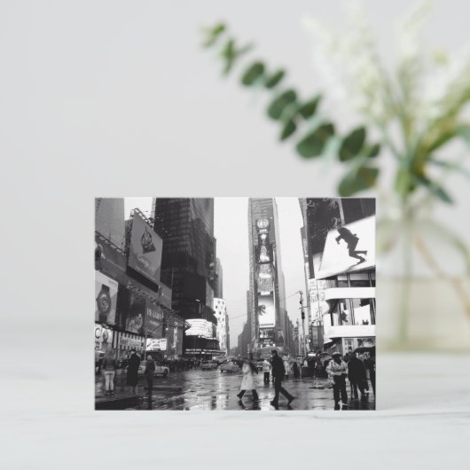 Time Square, NYC briefkaart (Staand voorkant)